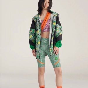 Adidas aSMC Stella McCartney Printed Woven Track Jacket Sz S NWT
